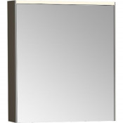 Зеркальный шкаф Vitra Core 66910 60 R с подвесткой брашированный хром