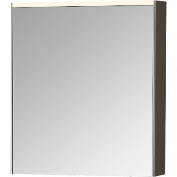 Зеркальный шкаф Vitra Core 66909 60 L с подвесткой брашированный хром