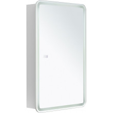 Зеркальный шкаф Aquanet Оптима 353775 50x80 с LED подсветкой