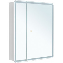 Зеркальный шкаф Aquanet Оптима 353798 70х80 с LED подсветкой