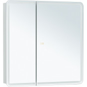 Зеркальный шкаф Aquanet Оптима 353807 80х80 с LED подсветкой