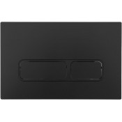 Клавиша смыва Aquanet AQ-PRO-01MB 346764 черный матовый