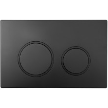 Клавиша смыва Aquanet AQ-PRO-02MB 346767 черный матовый