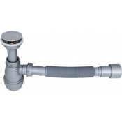 Сифон для раковины Aquanet 312687 d40/50 серый