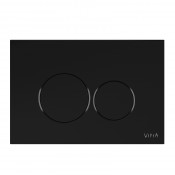 Клавиша смыва Vitra Origin 740-2450 черный глянцевый