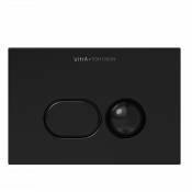 Клавиша смыва Vitra Liquid 740-2101 черный глянцевый