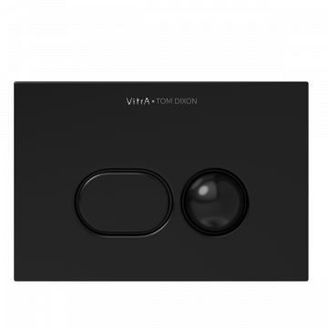 Клавиша смыва Vitra Liquid 740-2101 черный глянцевый