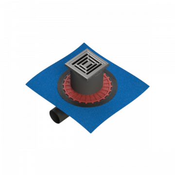 Душевой трап Vitra Style 59980103000 10x10 матовый хром