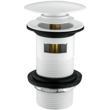 Донный клапан Aquanet Round AR01003.21 белый