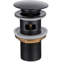 Донный клапан Allen Brau Priority 5.31023-31 с переливом черный матовый