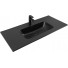 Раковина Aquanet Flat 329257 100 черный матовый