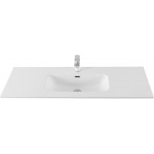 Раковина Aquanet Flat 330427 120 белый матовый