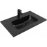 Раковина Aquanet Flat 329254 70 черный матовый