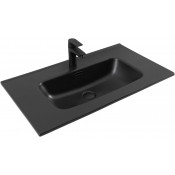 Раковина Aquanet Flat 329255 80 черный матовый