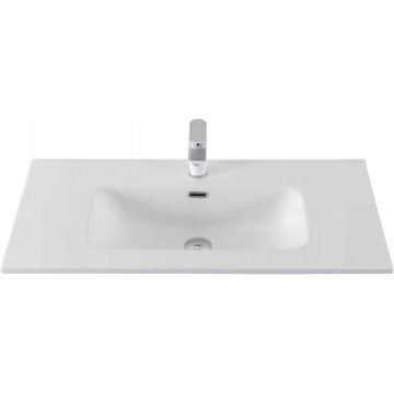 Раковина Aquanet Flat 330432 90 белый матовый