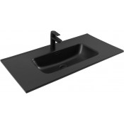 Раковина Aquanet Flat 329256 90 черный матовый