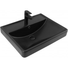 Раковина Aquanet Ирис 329247 60 черный матовый