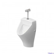 Писсуар Keramin Лаго внешний подвод воды в комплекте (сифон + кран нажимной)