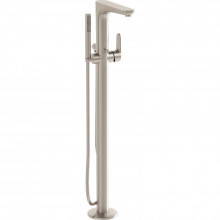 Смеситель для ванны Vitra Root Round A4274134EXP брашированный никель