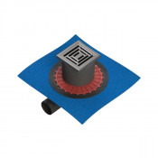 Душевой трап Vitra Style 59980106000 15x15 матовый хром