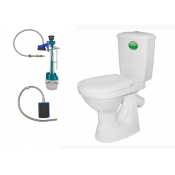 Унитаз для инвалидов и пожилых людей Оскольская Керамика Персона с педальной системой смыва