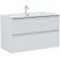Тумба под раковину Aquanet Вита 330474 100 белый матовый
