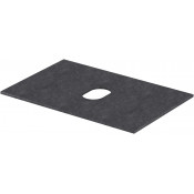 Столешница Aquanet Flat 345764 70 графит