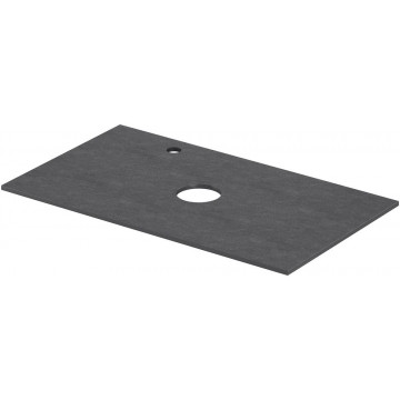 Столешница Aquanet Flat 345782 80 L графит