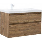 Тумба с раковиной Aquanet Nova Lite 2.0 346320/347435 100 L дуб рустикальный