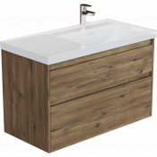 Тумба с раковиной Aquanet Nova Lite 2.0 346319/347437 100 R дуб рустикальный