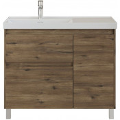 Тумба под раковину Aquanet Nova Lite 2.0 346348 100 L дуб рустикальный