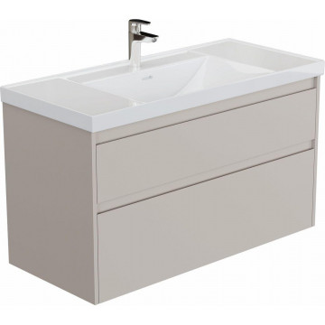 Тумба под раковину Aquanet Nova Lite 2.0 346328 110  бежевый