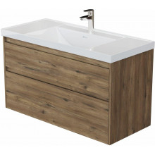 Тумба под раковину Aquanet Nova Lite 2.0 346321 110 дуб рустикальный