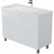 Тумба под раковину Aquanet Nova Lite 2.0 346342 110 белый глянец