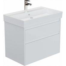 Тумба под раковину Aquanet Nova Lite 2.0 346308 60 белый глянец