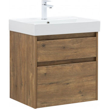 Тумба под раковину Aquanet Nova Lite 2.0 346315 60 дуб рустикальный