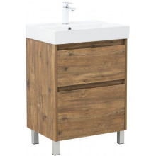 Тумба под раковину Aquanet Nova Lite 2.0 346343 60 дуб рустикальный