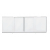 Экран фронтальный для ванны Aquanet Kupe 342790 179x56 белый