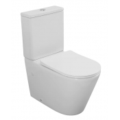Унитаз-компакт Aquanet Atago 3.0 Tornado 348002/348003 с сиденьем белый