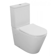 Унитаз-компакт Aquanet Atago 3.0 Tornado 348002/348003 с сиденьем белый