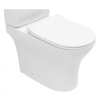 Чаша унитаза Aquanet Roll 3.0 Tornado 348009 с сиденьем белый