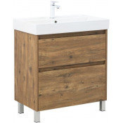 Тумба с раковиной Aquanet Nova Lite 2.0 346344/242338 75 дуб рустикальный