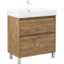 Тумба с раковиной Aquanet Nova Lite 2.0 346344/242338 75 дуб рустикальный