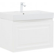 Тумба под раковину Aquanet Агата 345481 75 белый сатин