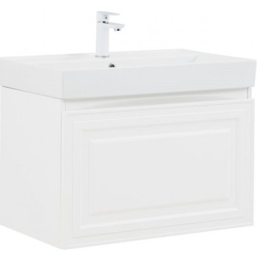 Тумба под раковину Aquanet Агата 345481 75 белый сатин