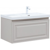 Тумба с раковиной Aquanet Агата 345488/347436 90 R бежевый