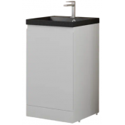 Тумба с раковиной Style Line Батлер СС-00002488/СС-00002485 белый матовый