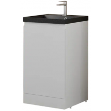 Тумба с раковиной Style Line Батлер СС-00002488/СС-00002485 белый матовый