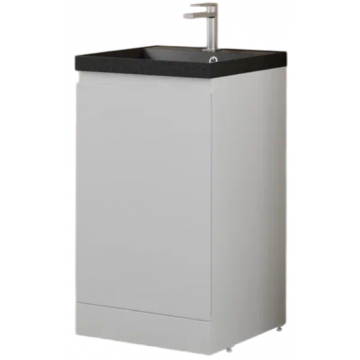 Тумба с раковиной Style Line Батлер СС-00002488/СС-00002485 белый матовый