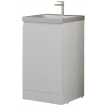 Тумба с раковиной Style Line Батлер СС-00002488/СС-00002487 белый матовый